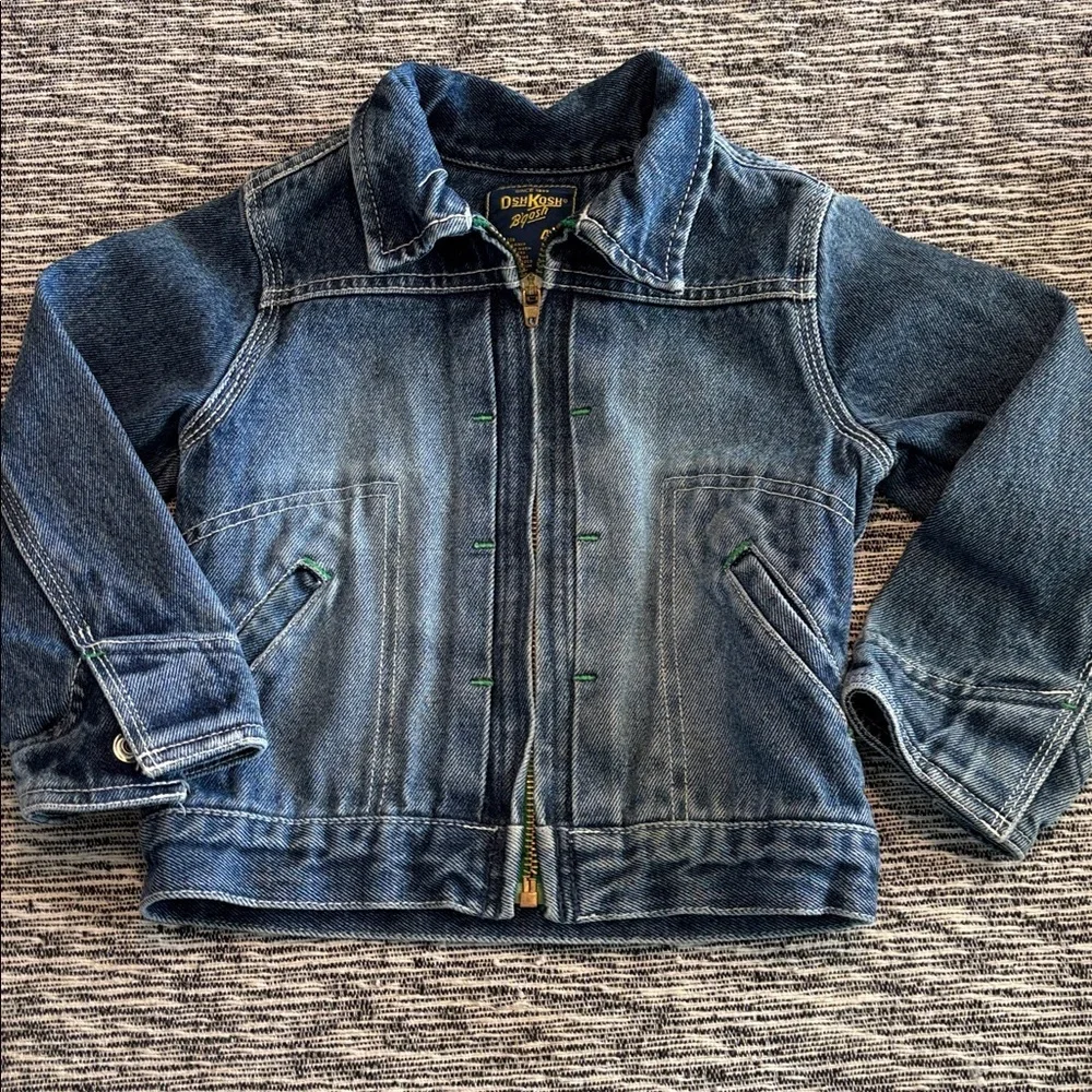 Vintage OshKosh toddler denim jacket